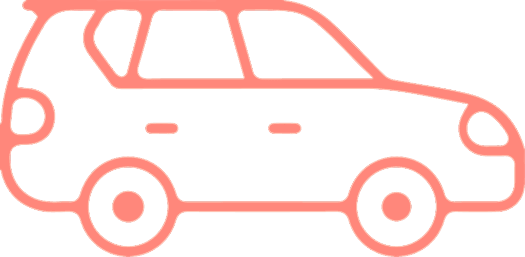 Car Shape Icons Mini SUV