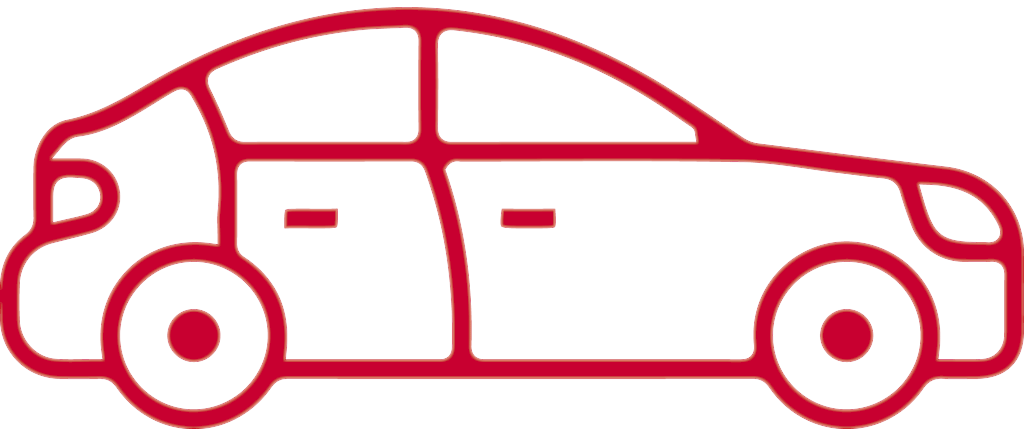 Car Shape Icons Sedan